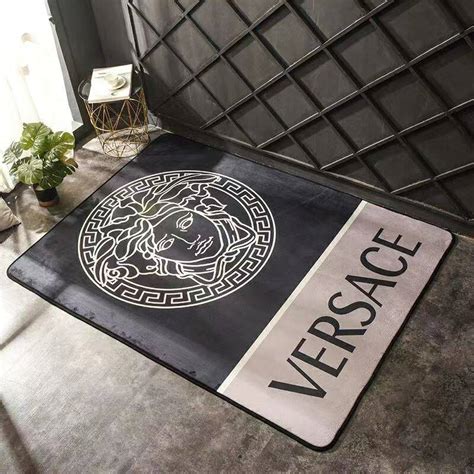 replica versace area rug